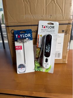 Brand New Taylor Cooking Thermometers Set - Digital Infrared & Classic Analog