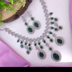 Premium Quality AD Necklace 