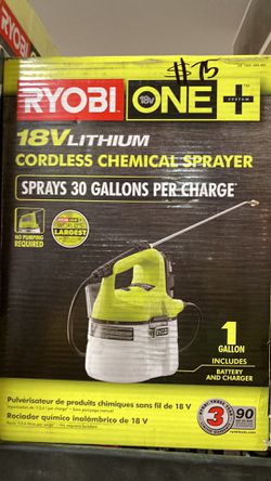 18V ONE+ 1 Gallon Chemical Sprayer - RYOBI Tools