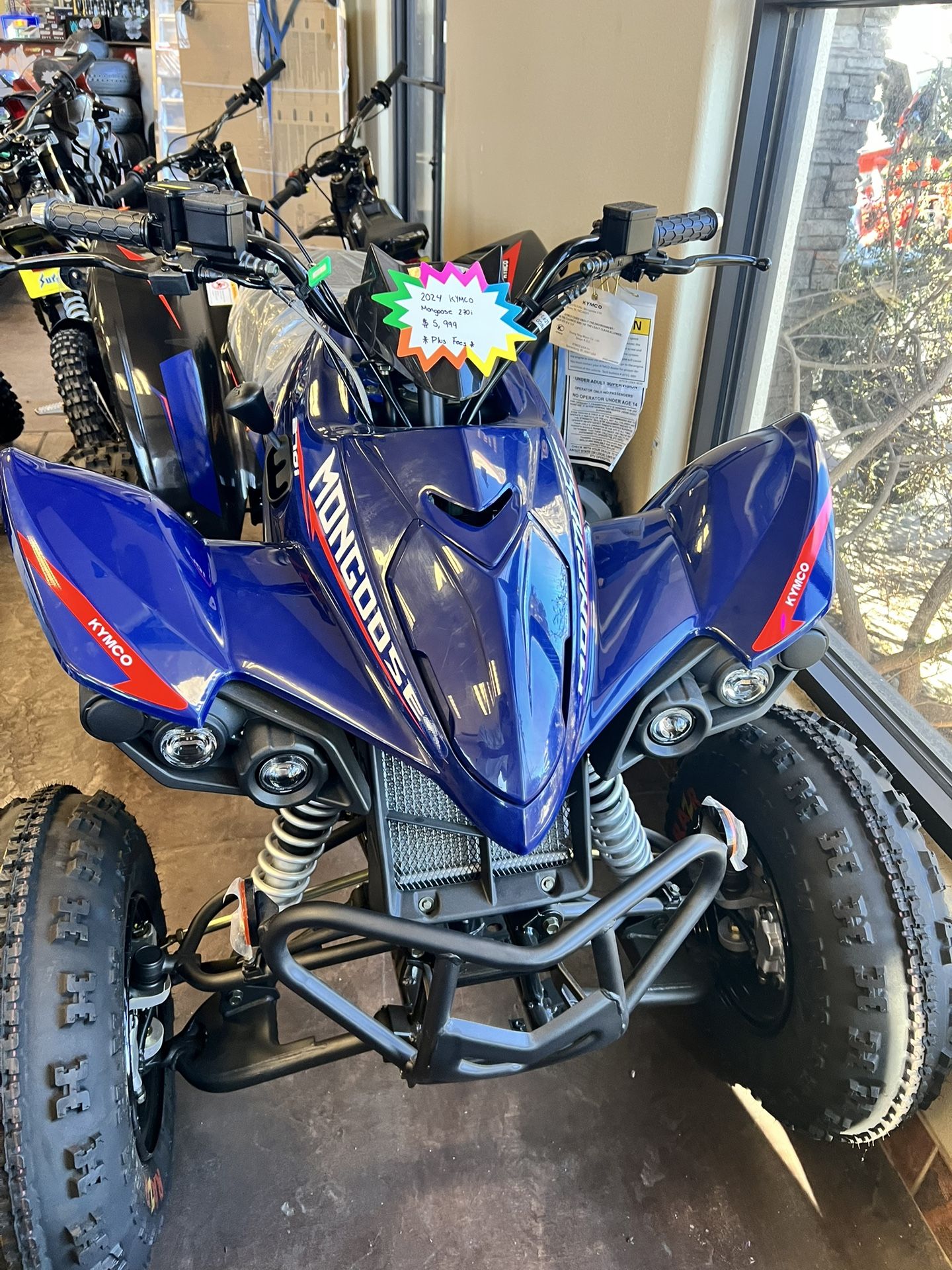 2024 KYMCO Mongoose 270i