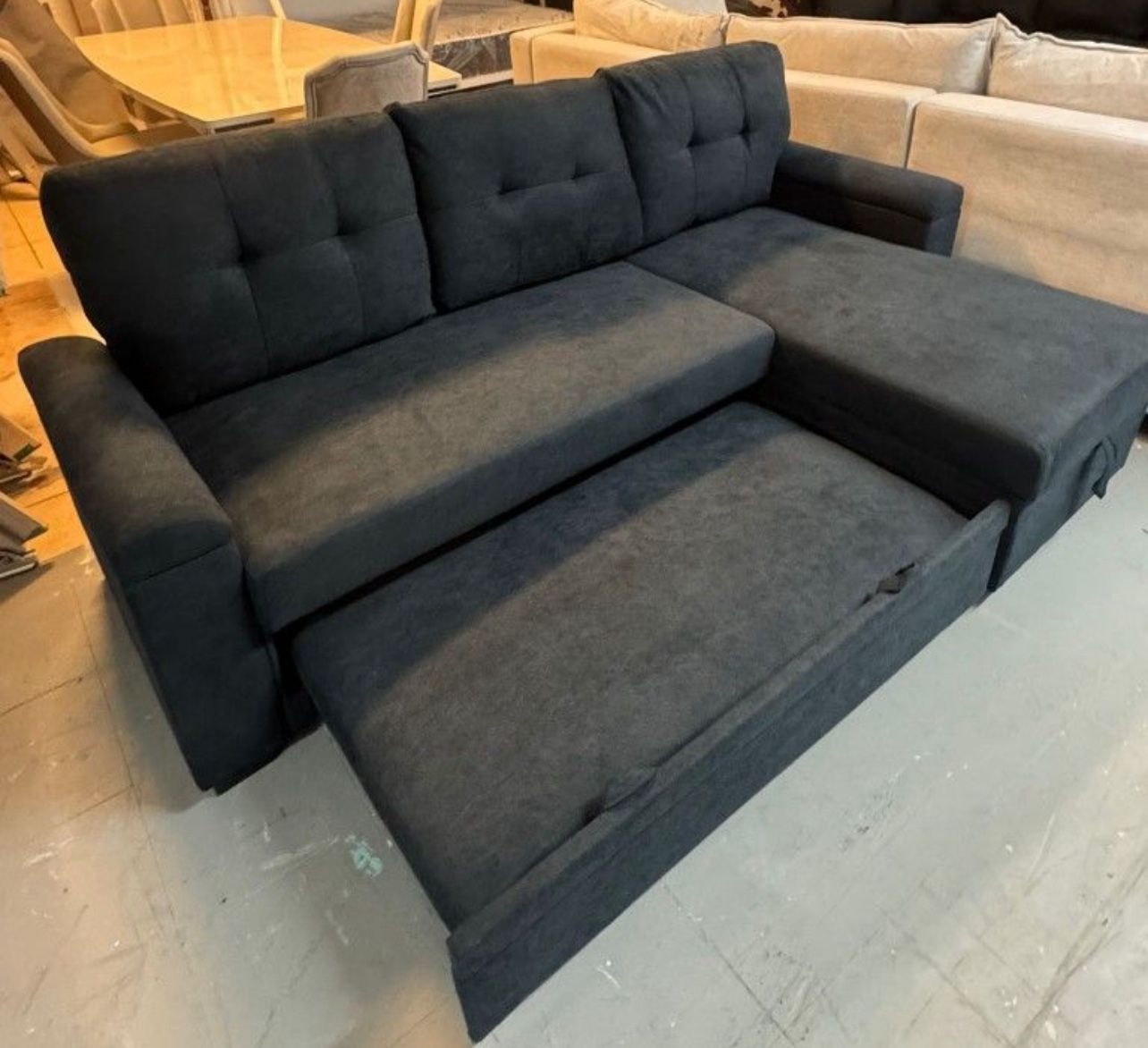New Sectional Sleeper In Box 📦 Buy Now Pay Later $39 Down No Credit Needed