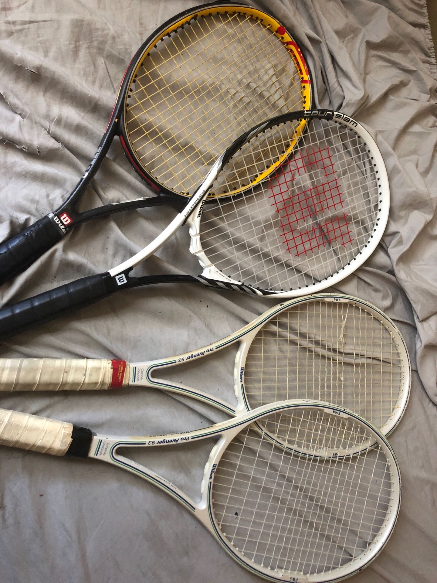 Wilson tennis rackets