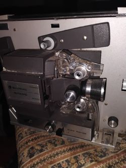 Vintage bell and howell film projector