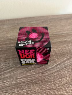 Nee Doh Fuzz Ball Flower Power Squeeze Toy