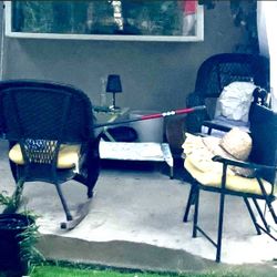 2 Wicker Rocking Chairs 20 For Both And 1 Folding 