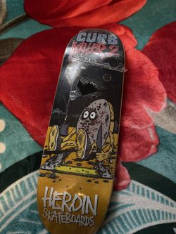 Heroin Skateboards Curb Killer 2 Deck
