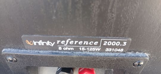 Infinity 2000.3 Bookshelf speakers $69