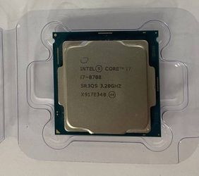 Intel Core i7-8700 3.2GHz 6-Core Max Turbo 4.6 GHz Processor