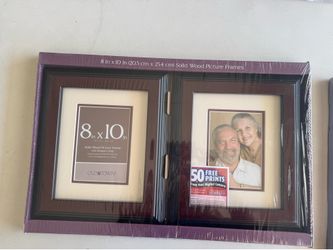 Solid wood picture frames