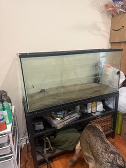 75 gallon tank and stand etc.