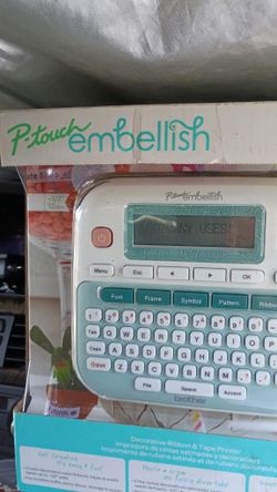 Brother P-Touch Embellish Label Printer