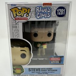 Funko Pop! Blue's Clues: Steve with Handy Dandy Notebook #1281 **(2022 Fall Convention Exclusive)**