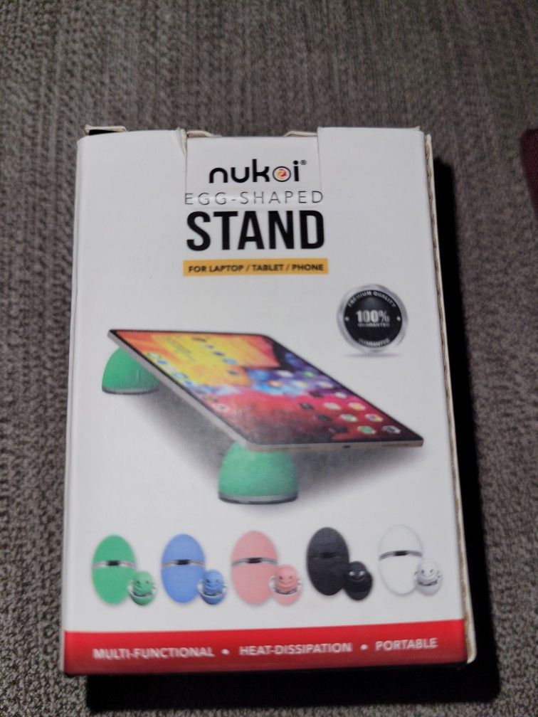 Versatile Laptop Stand (2021 Patented) - Birthday Gift for Kid - NUKOI 5 in 1 Portable Laptop/Tablet Stand, Mini Phone Holder for Children, Teenager,