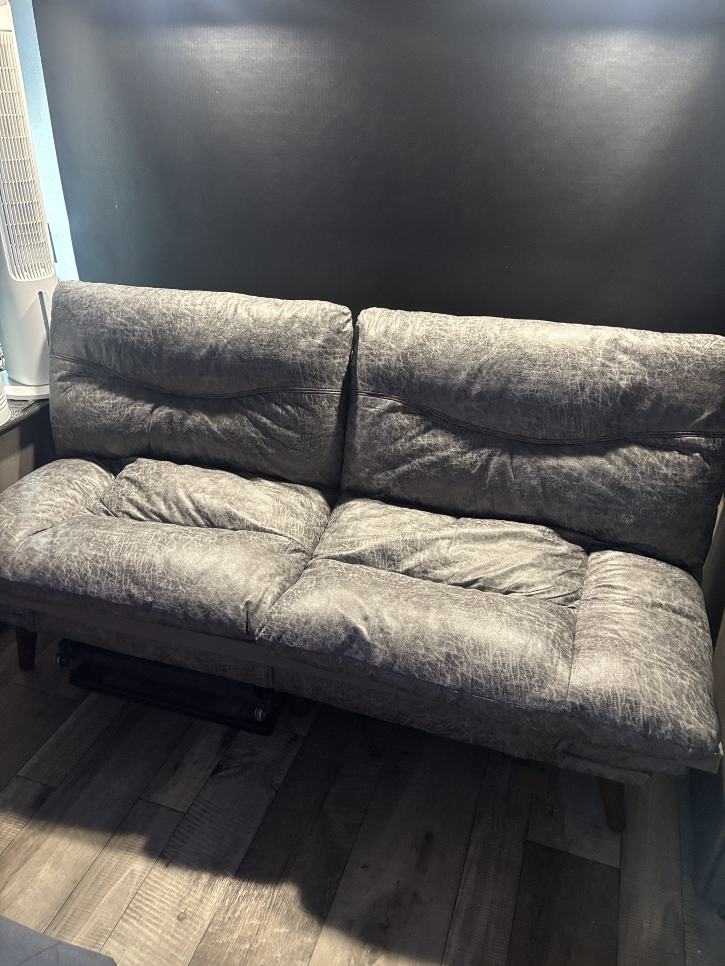 Like new- Micro Fiber futon