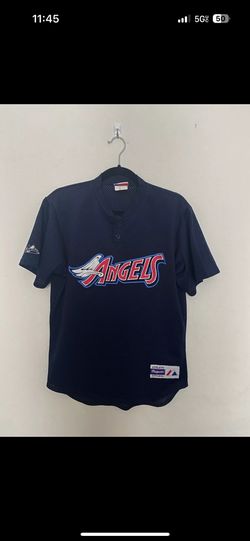 Rare Vintage 90s Majestic LA/Anaheim Angels Mesh Jersey