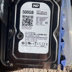 WD 500gb Hard Drive For Desktop 
