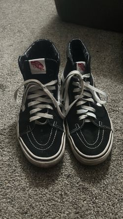 Old skool high top vans men’s size 9