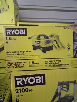 Ryobi pressure washer