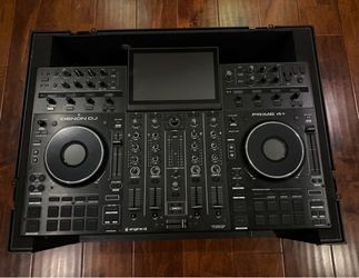 Used Denon DJ Denon Prime 4 Plus & Denon Prime Go+ with Onyx Flight Cover