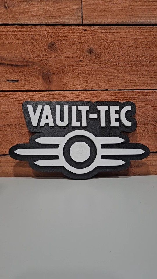 Fallout Vault-Tec Wall Sign