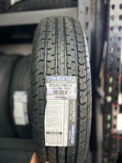 ST 225-75r15 trailer travel star new tire🛞