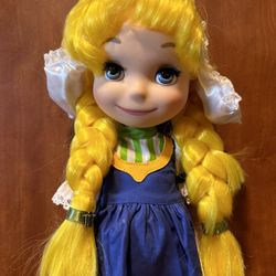 Disney It's a Small World Animator Doll Holland Dutch Girl Blue Dress