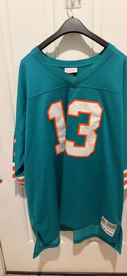 Mitchell & Ness Dan Marino 1984 Miami Dolphins Aqua Replica Jersey 4XL Rare NFL