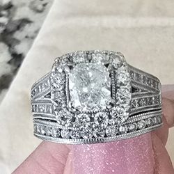 Neil Lane Engangment And Wedding Ring Set