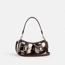 Coach Cow Print Ashton Bag 