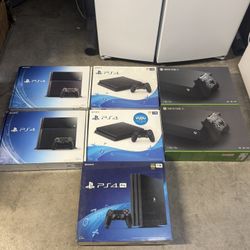 Ps4/xbox Boxes Only