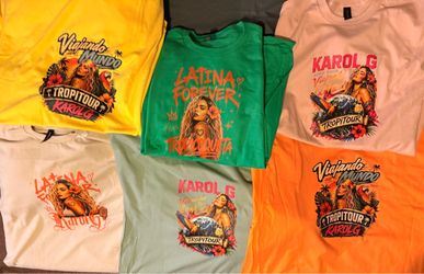 Karol G concert Tshirts 2026