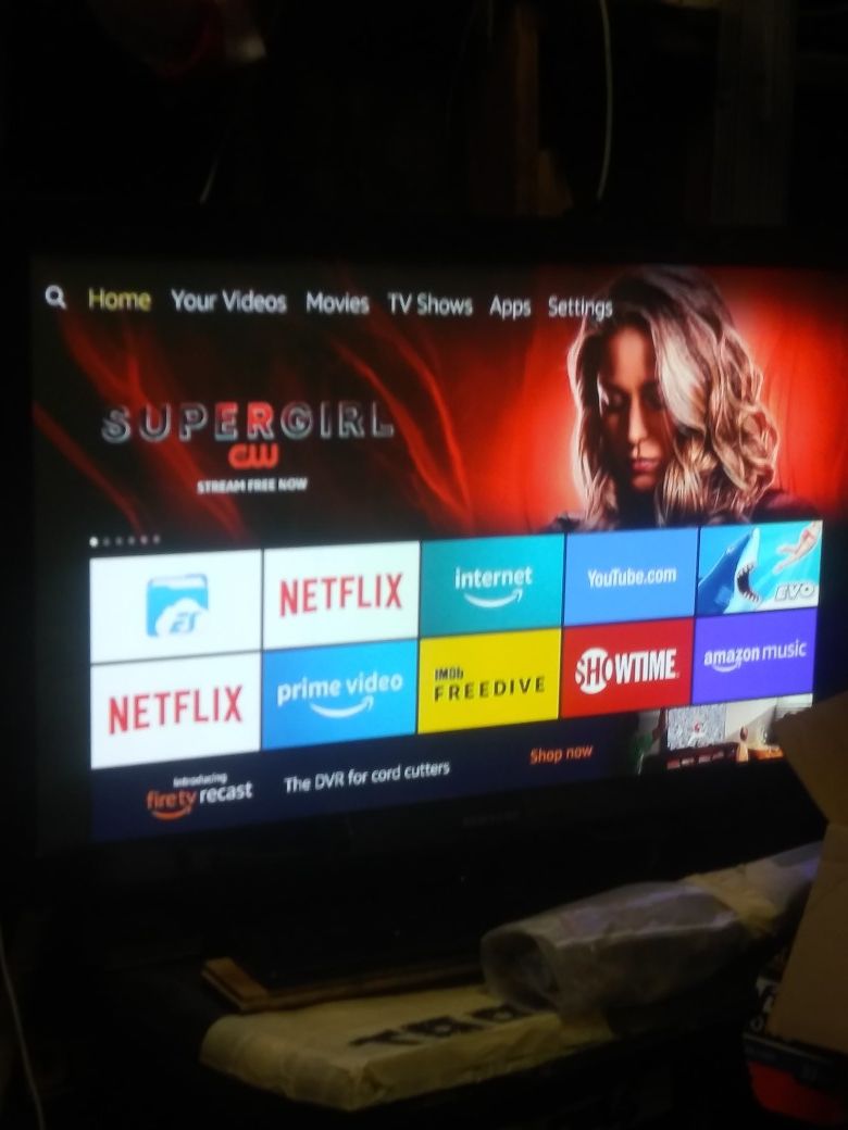 46 in Samsung plasma TV perfect condition includes remote and stand