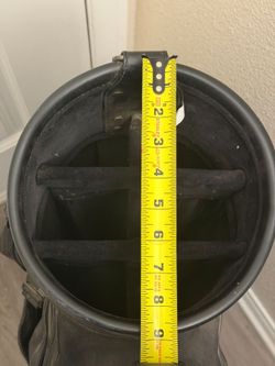 Black Golf Bag with Cover