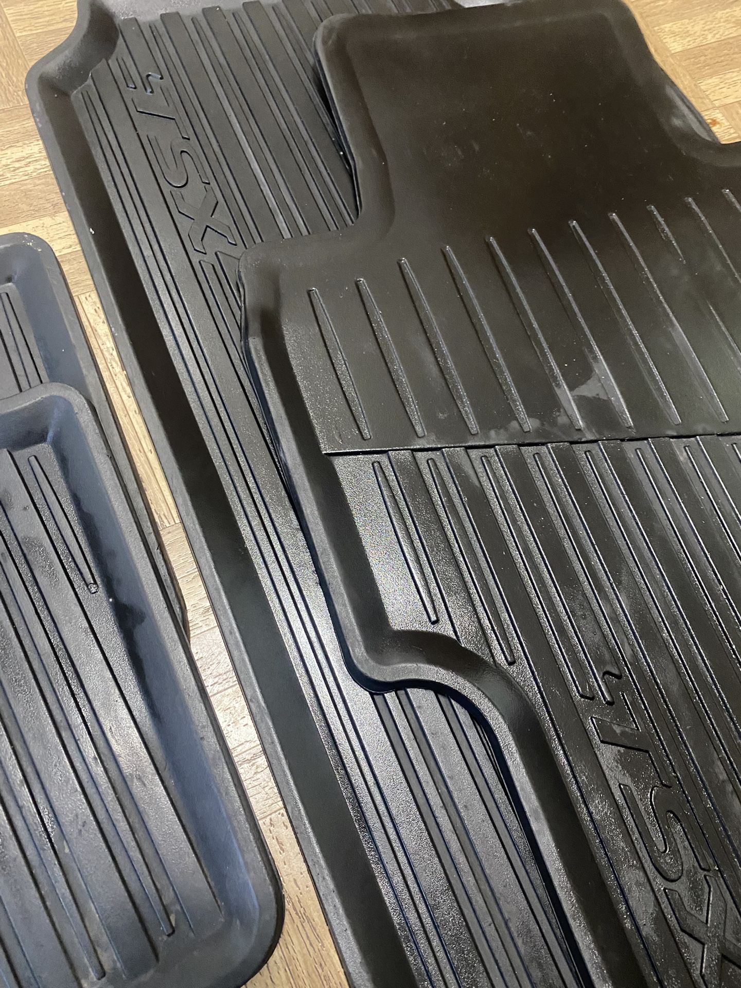 OEM Rubber Floor Matts for Acura TSX 2008 (used)