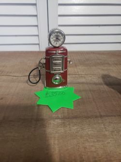 Miniature Gas Station Clock