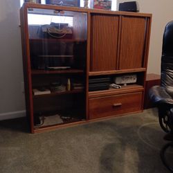 Oak Entertainment Center