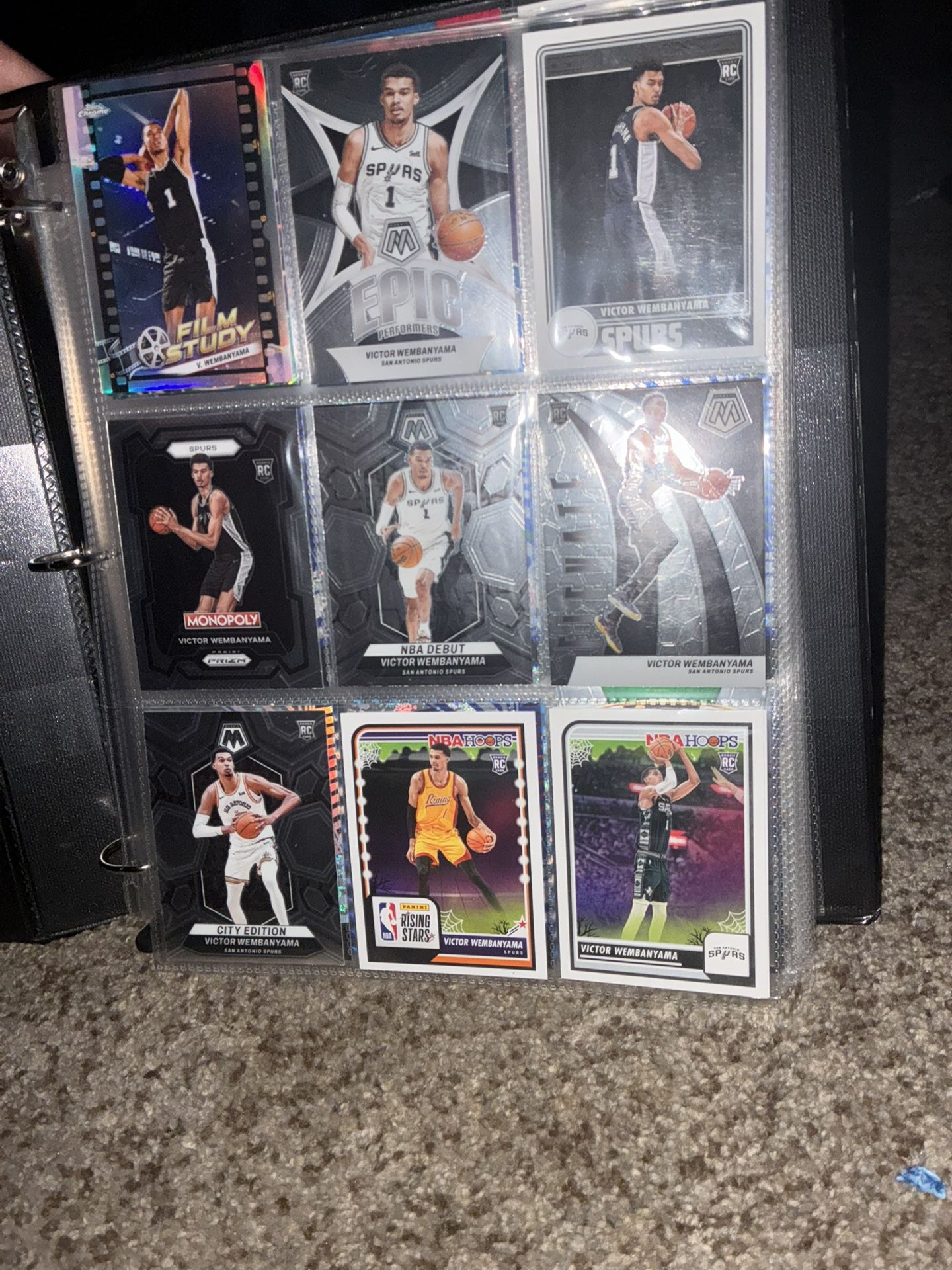 Victor Wenbanyama Rookie Cards Trade/cash