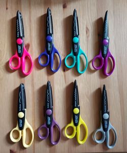 Fiskars Scissors For Scrapbook 8pcs