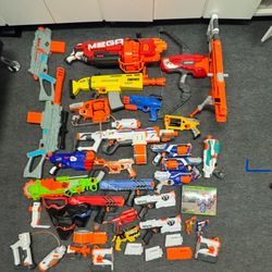 Nerf Gun Lot 