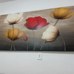Floral Wall Painting 