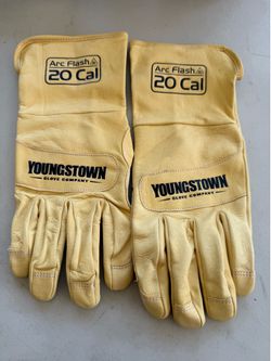 YOUNGSTOWN GLOVE 11-3245-60-M LEATHER UTILITY PLUS GLOVES,