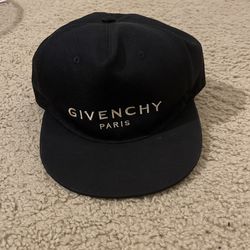Givenchy Paris Black Baseball Hat