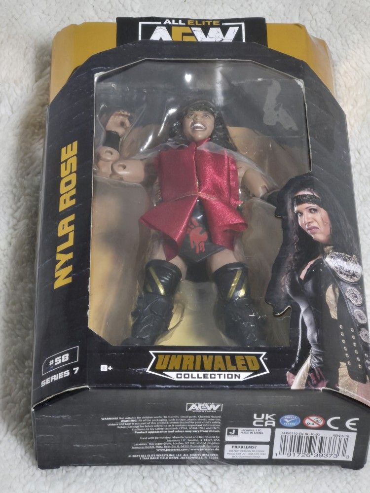 Nyla Rose AEW Unrivaled Collection Figure