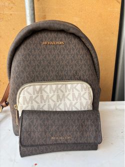 Michael Kors backpack & Wallet