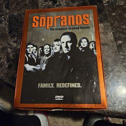 Sopranos Complete 2nd Season, DVD Box Set, Viewed Once