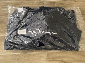 Supreme Classic Script Hoodie sz XL Navy