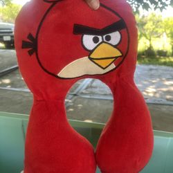 Angry Birds Pillow Head Rest Comfy Red