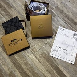 Designer Wallets And Belts 
