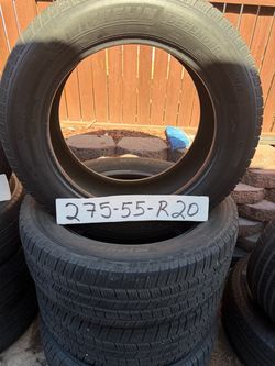275. 55 R 20 Tires – Set of 4