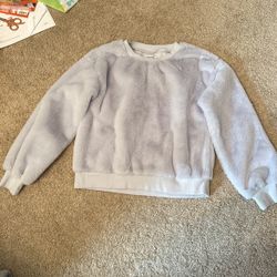 Coziest Girls Nordstrom Faux Fur Sweatshirt 